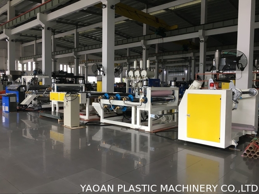PP آلة الشريط الملون الفيلم الصب البثق 120-200kg / Hr آلة القدرات