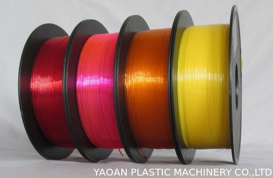 1.75 3.0mm PA6 نايلون كربون فائبر طابعة ثلاثية الأبعاد آلة طحن الخيط لإنتاج الخيط